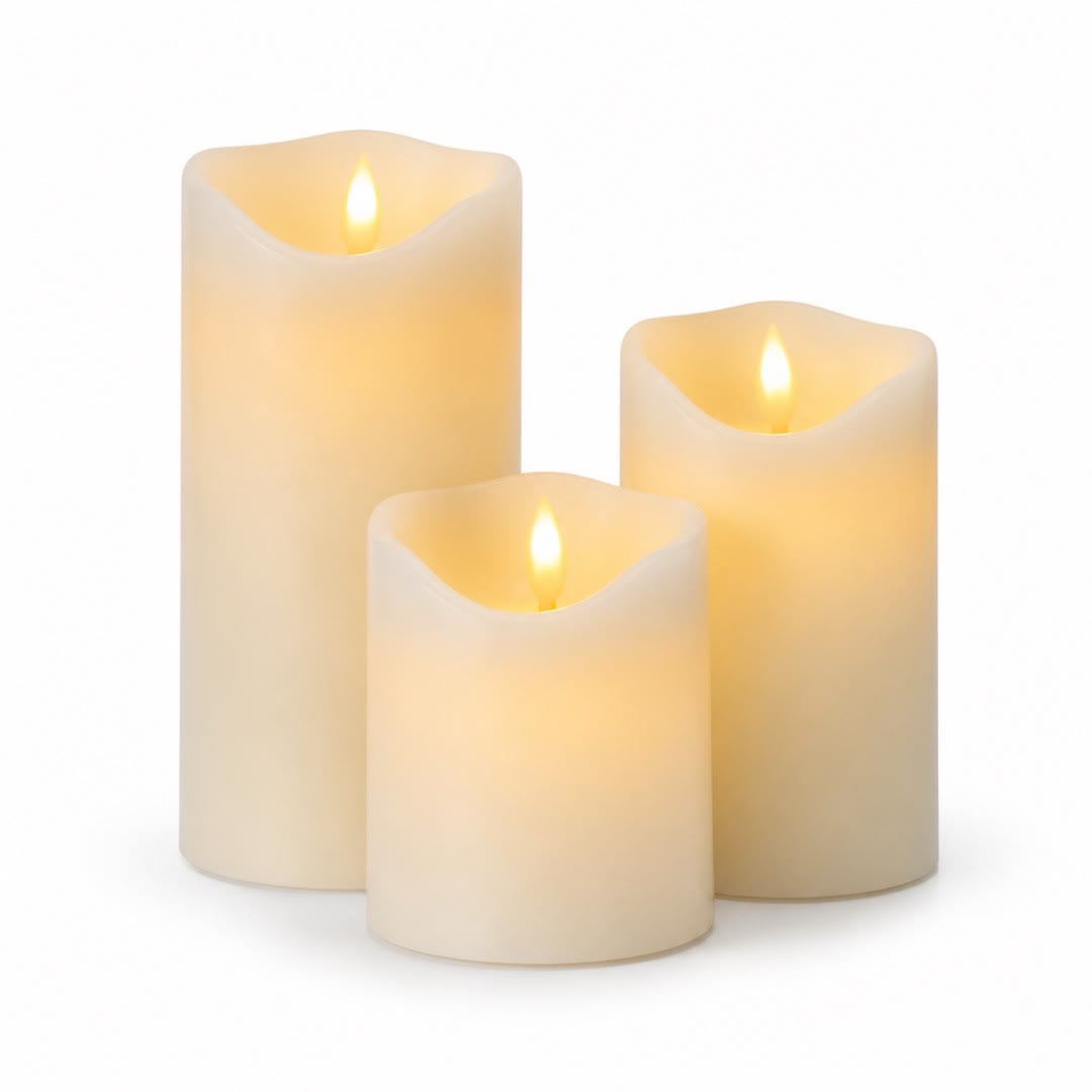 Candele LED senza fiamma