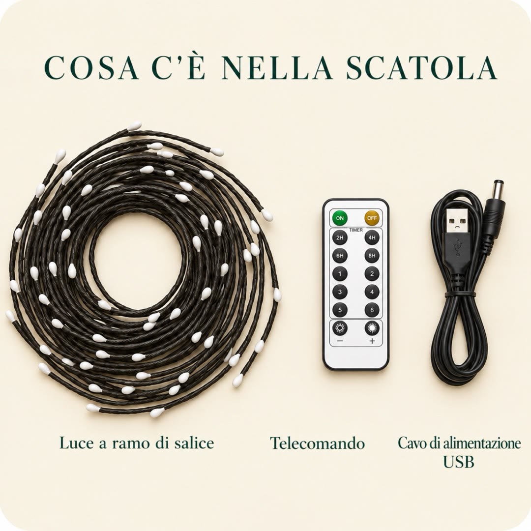 Ramo luminoso LED, foto prodotto 4